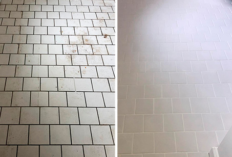 Tile and Grout Cleaning, Grout Re-Coloring