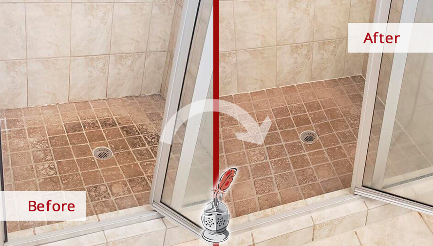 How to Clean Hard Water Residue From a Stone Shower - House