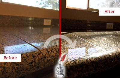 Residential Granite Honing And Polishing Sir Grout Atlanta